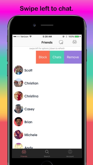 Yo! - Text Friends with One Click Chat App(圖5)-速報App