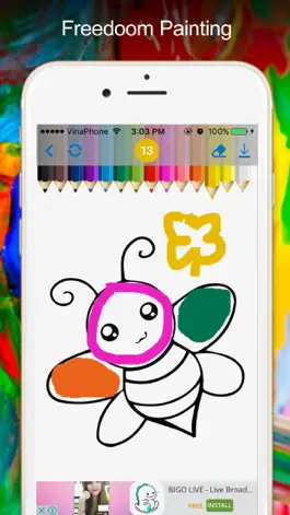 Game screenshot Kids Painting and Colouring apk