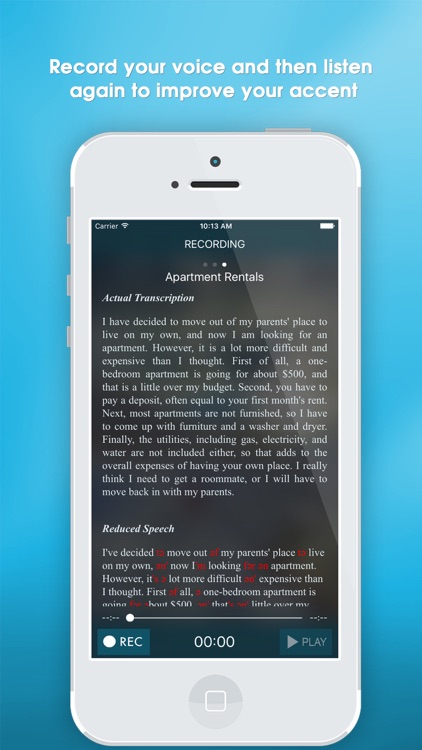 Accent Training