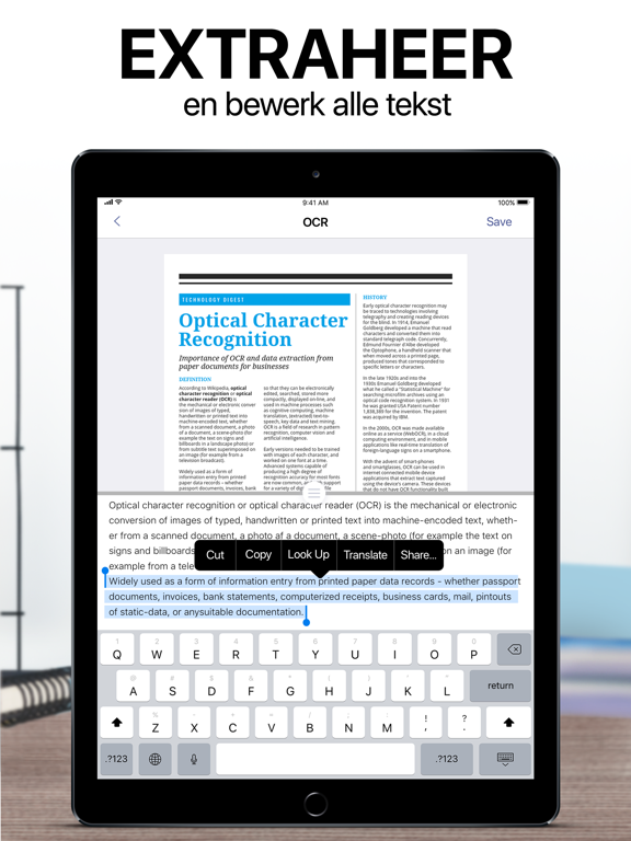 iScanner - PDF-Scanner iPad app afbeelding 6