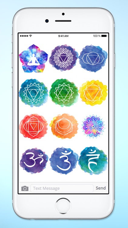 Sacred Chakra and Stones Sticker Pack