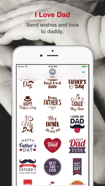 Father's Day Stickers Pack screenshot-3