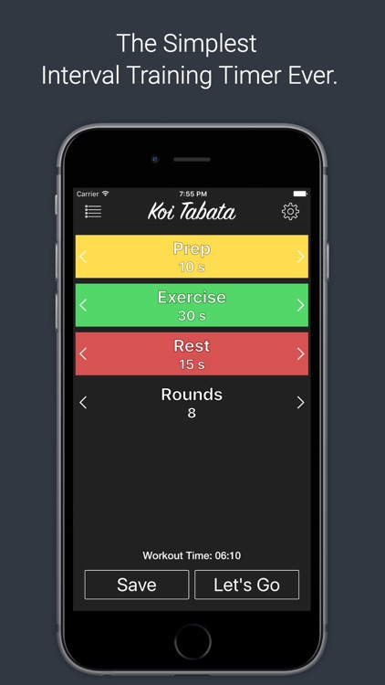 Koi Tabata Timer - HIIT Training & Tabata Timer
