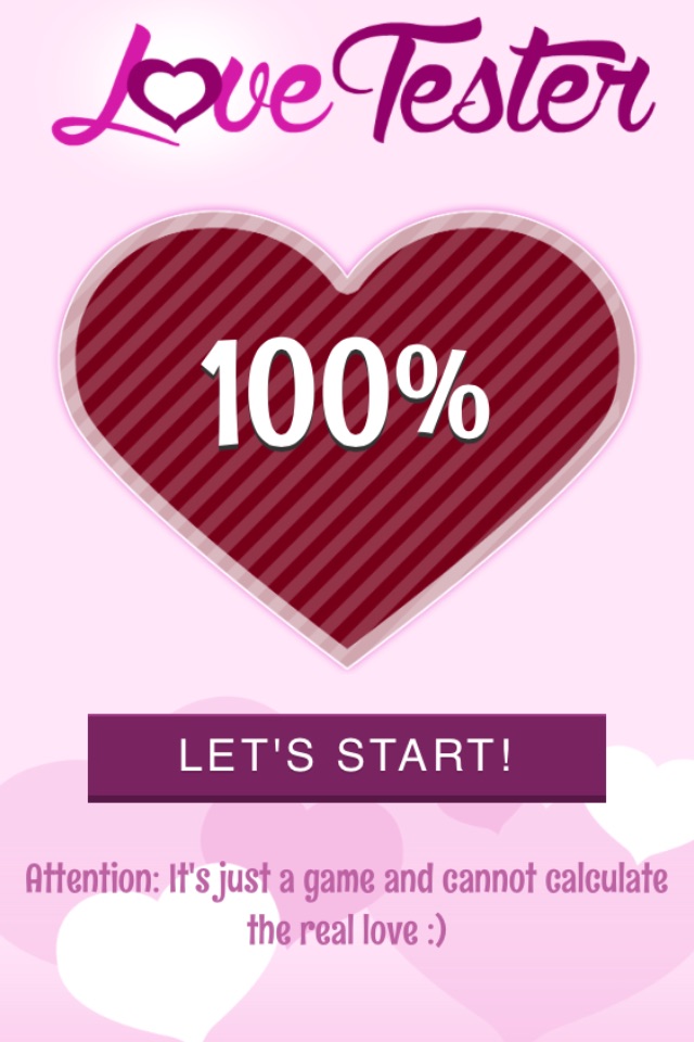 Love Tester Partner Match Game screenshot 3