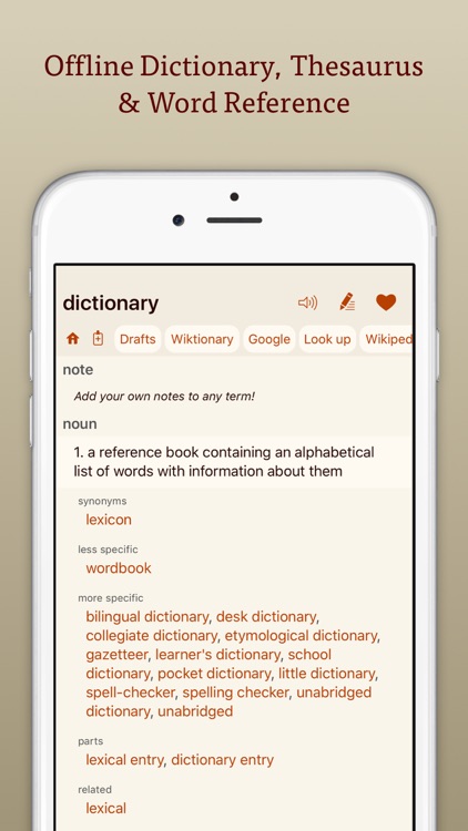 Terminology Dictionary: Thesaurus and Dictionary