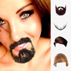Beard and hair stickers mustaches photo editor