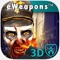 Start your journey through the world of zombies and weapons with eWeapons™ Zombie Camera 3D Shooter