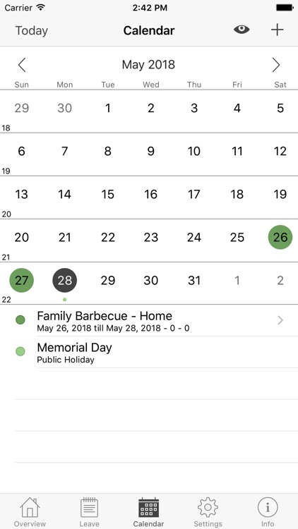 Annual Leave