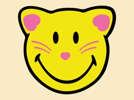 Free pack of 32 Smiley Cat stickers from SmileyWorld