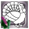 Tap Turkey Paint Game For Kid