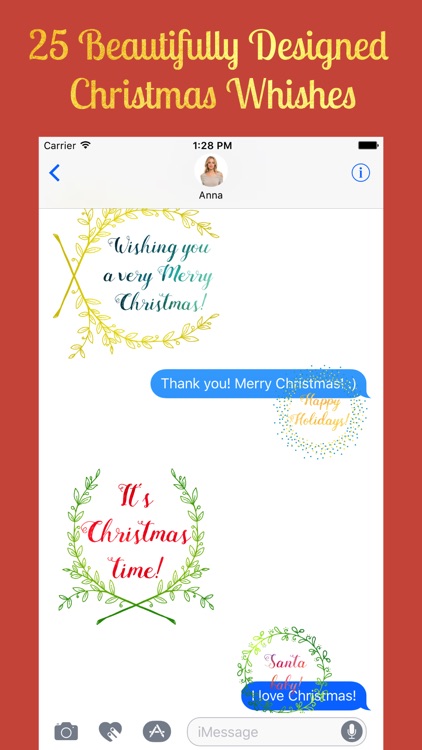 Christmas Wishes - Watercolor Messages