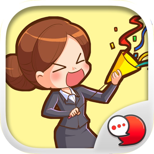 Richgirl Stickers & Emoji Keyboard By ChatStick icon