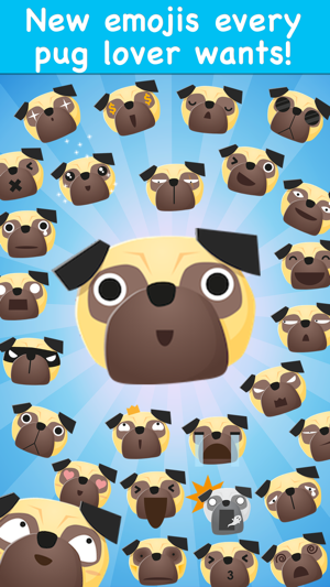 PugMoji - Pug Emoji Keyboard(圖1)-速報App