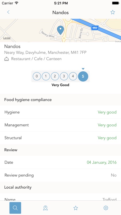 Hygienic - the food hygiene ratings app