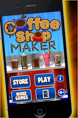 Coffee Shop Maker Game - náhled