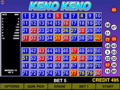 Keno Keno - Las Vegas Casino screenshot 3