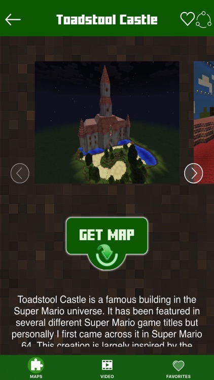 Castle Maps for Minecraft - for PE Pocked Edition.