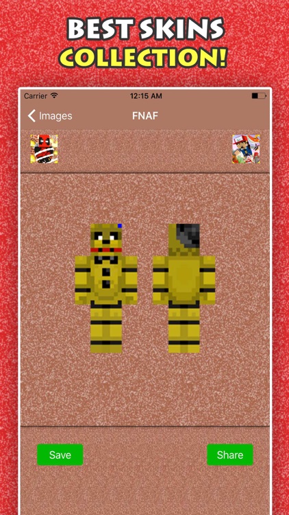 BEST FNAF SKINS FREE For Minecraft Pocket Edition screenshot-3