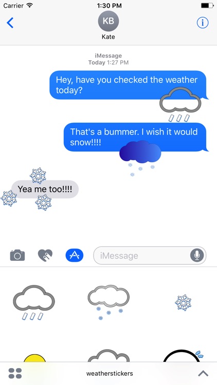 Stickers for Weather