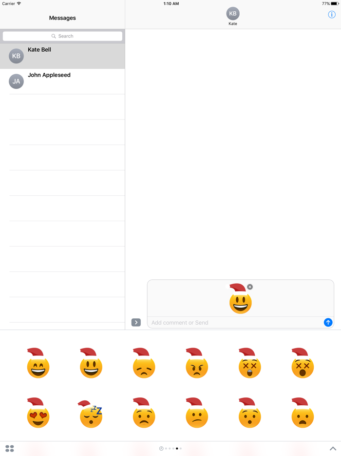 Christmas Sticker iMessage HD