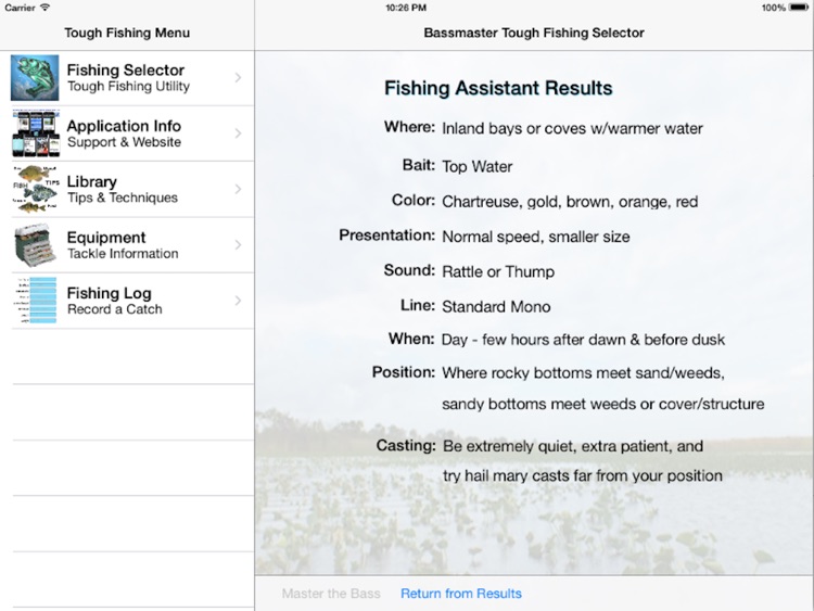 Bassmaster Tough Fishing Pro