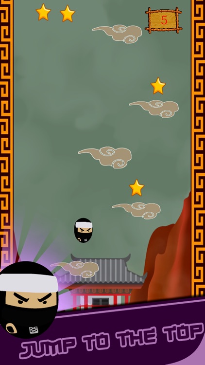 Bouncy Ninja Ball Shaped Cartoon Jumping Top Game screenshot-3