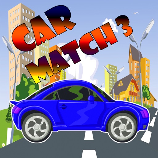 Car Match 3 Puzzle - Car Drag Drop Line Game iOS App