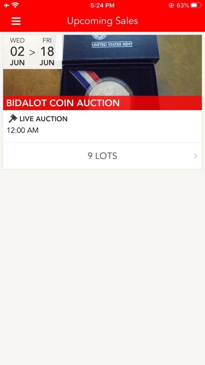 BidALot Coin Auction