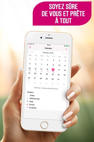 Lotus Calendar: Period Tracker screenshot 2