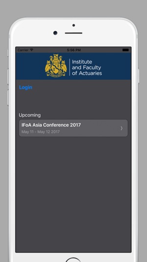 IFoA Conference App(圖1)-速報App