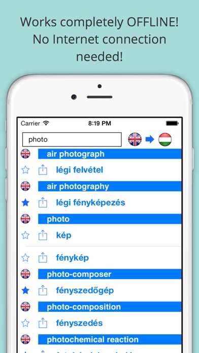 How to cancel & delete Offline English to Hungarian from iphone & ipad 1