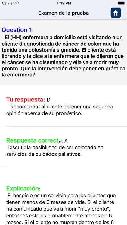 NCLEX-RN Questions in Spanish screenshot-4