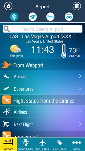 Las Vegas Airport Pro (LAS) + Flight Tracker(圖2)-速報App