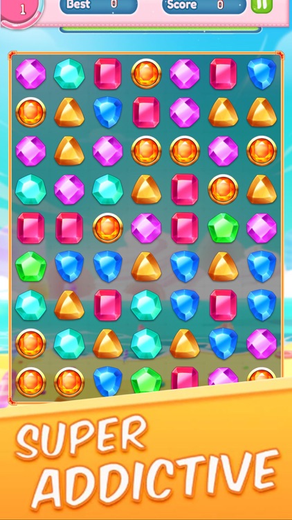 Candy Diamond Rush HD