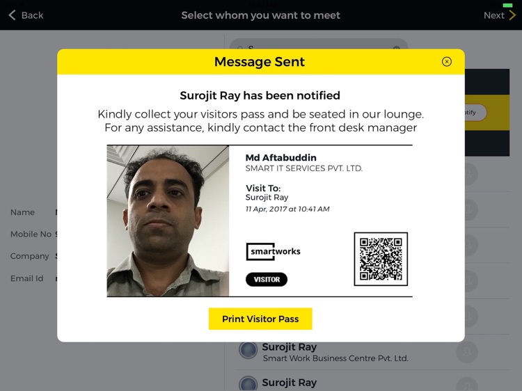 Visitor Management App screenshot-3