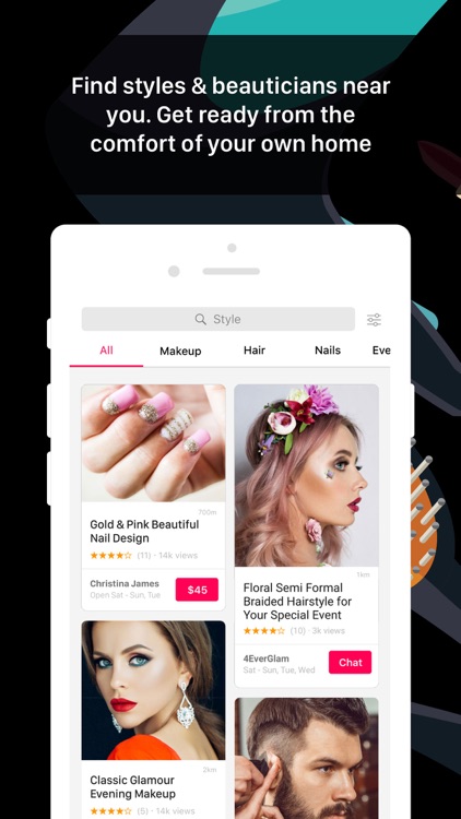 MakeApp - Freelance Beauty Marketplace screenshot-0