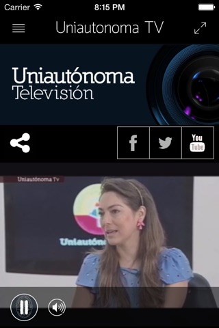 Uniautonoma TV screenshot 2