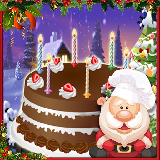 Christmas Cake Maker - Santa Cooking Game iOS App