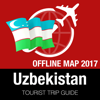 OFFLINE MAP TRIP GUIDE LTD - ウズベキスタン アートワーク