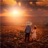 Sunset Sunrise Kids Wallpapers HD- Quotes and Art
