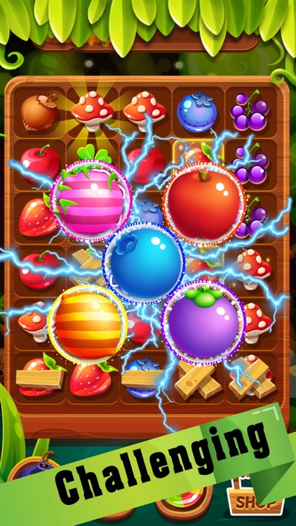 Fruit candy magic match 3 games