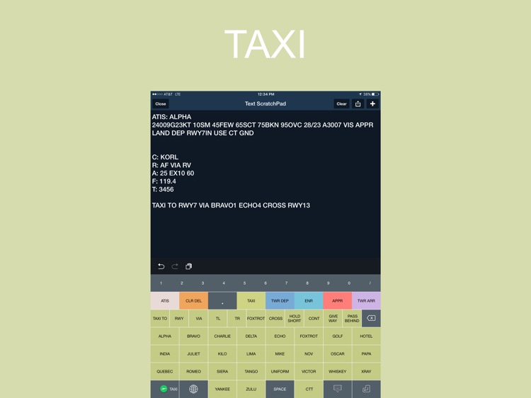 FFKeyboard - An Aviation Keyboard for ForeFlight