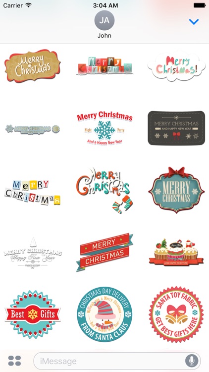 StiPia - Christmas Stickers screenshot-3