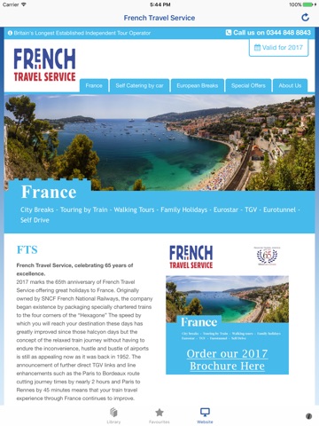 French Travel Service screenshot 3