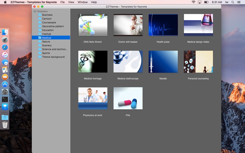 ZZThemes - Templates for Keynote thumbnail 3