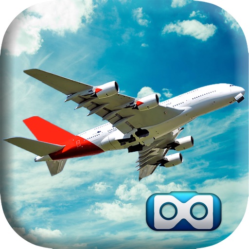 VR Jumbo Airplane Adventure : Adrenaline Flying 3D Icon