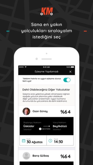 KM - Yolculuğunu Paylaş(圖5)-速報App