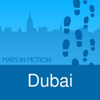 Dubai  Offline Map compass