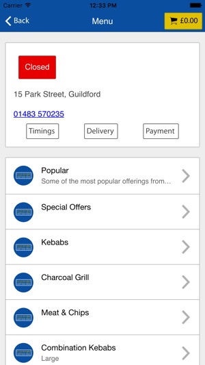 Guildford Charcoal Grill(圖2)-速報App