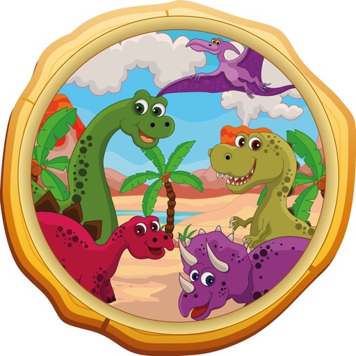 Dinosaurs World Kids Puzzle Game iOS App